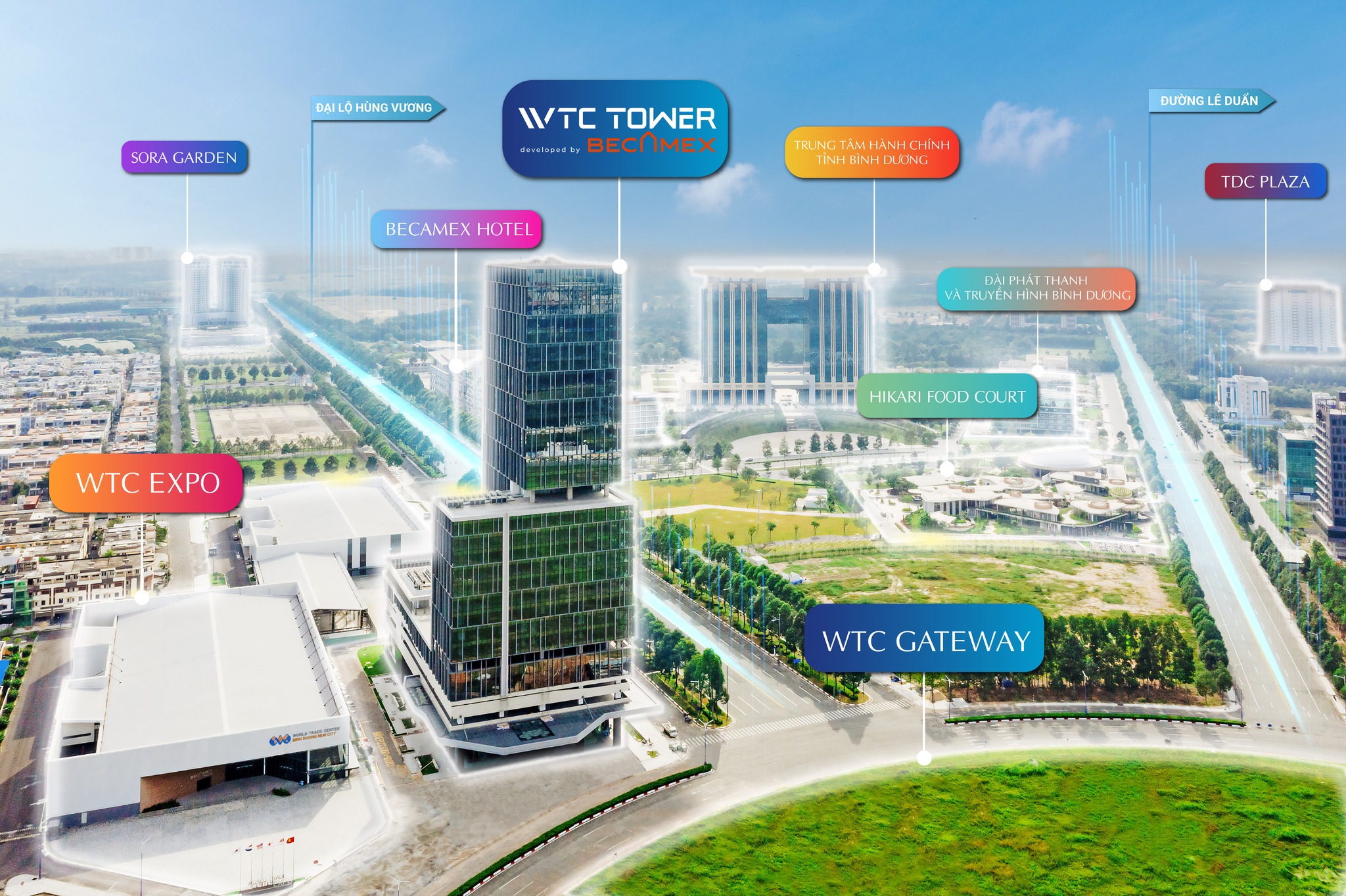 WTC Tower - Biểu tượng thịnh vượng của trung tâm thành phố Mới